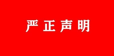 关于公司被私刻公章等印章的严正声明